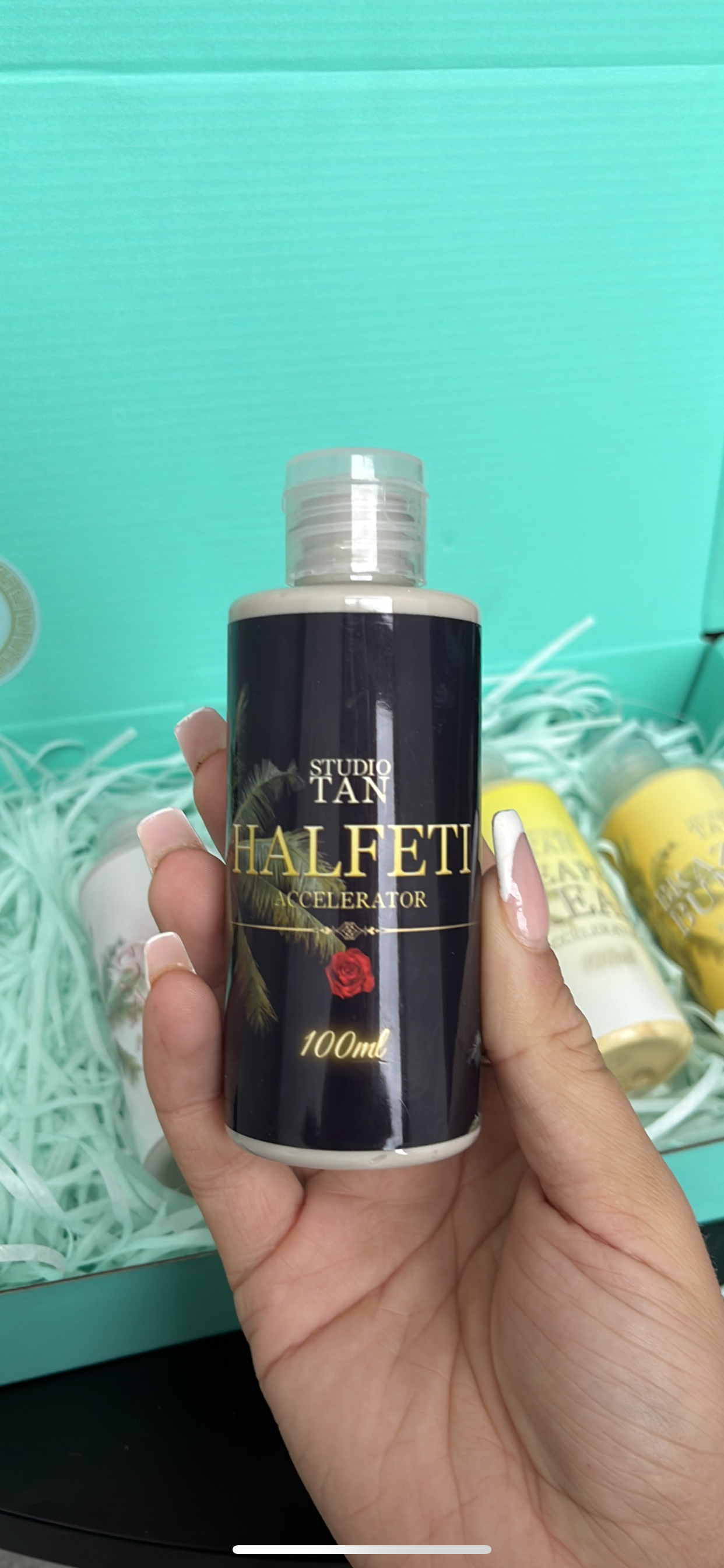 BLACK FRIDAY SALE! 10 x CLEAR FLAT TOP BOTTLE Tanning Accelerator Creams