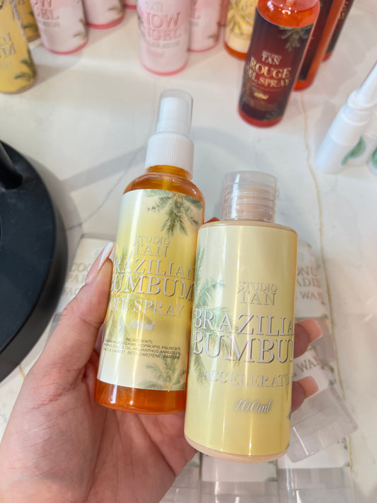 BRAZILIAN BUM BUM OIL SPRAY AND TAN ACCELERATOR BUNDLE