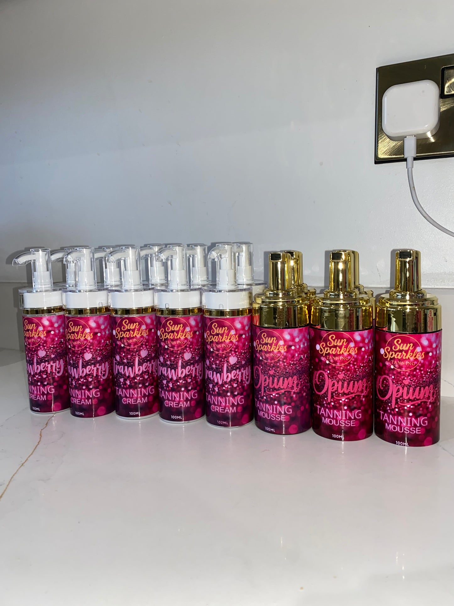 10 x Tanning Accelerator Mousses