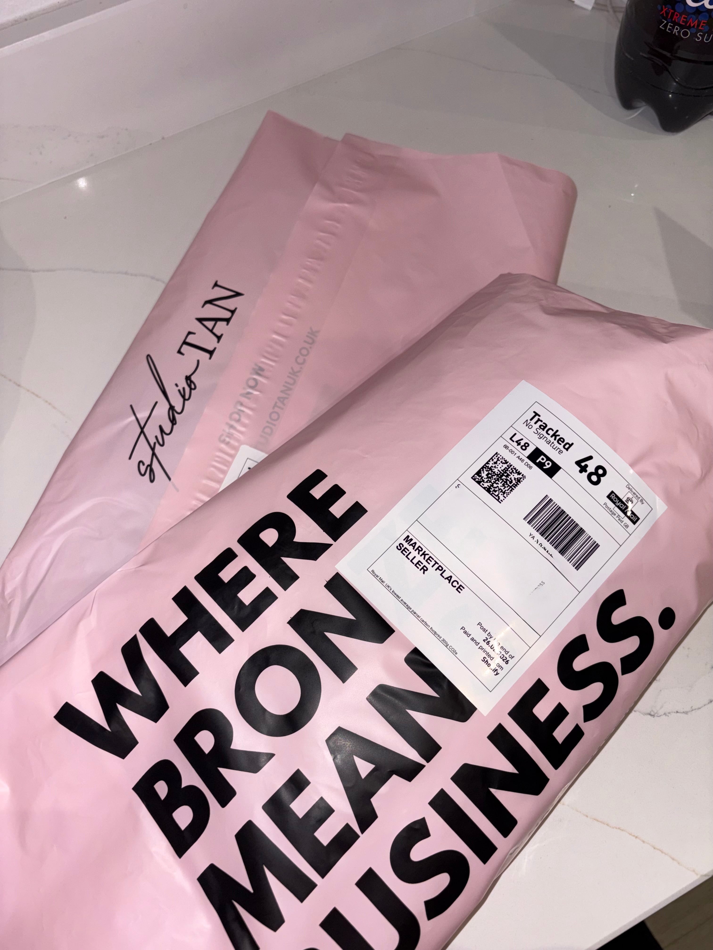 30PC CUSTOM MAILING BAGS